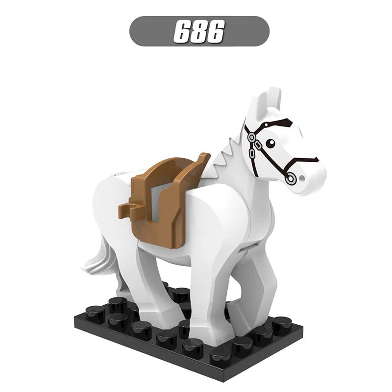 X0169 Knight Horse Minifigures - Image 8