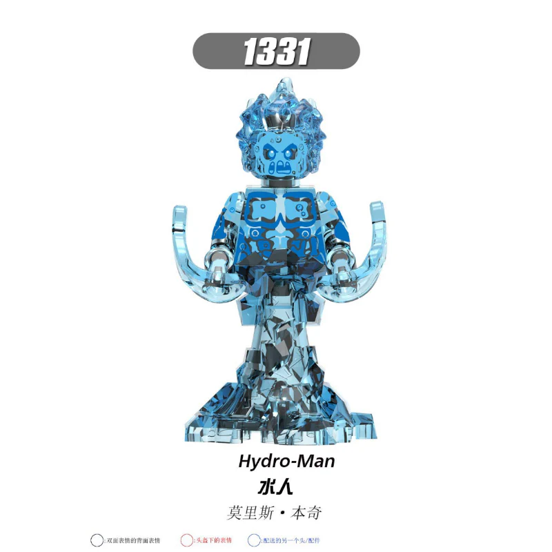 X0266 Superhero Series Spider-Man Aquaman Minifigures - Image 5