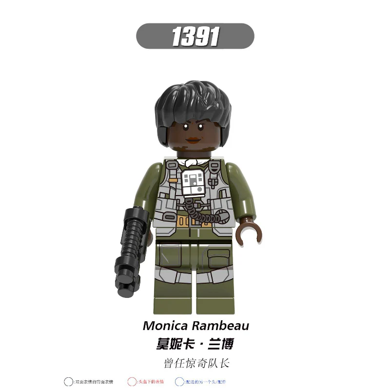 X0273 Superhero Series Thor Loki Minifigures - Image 7