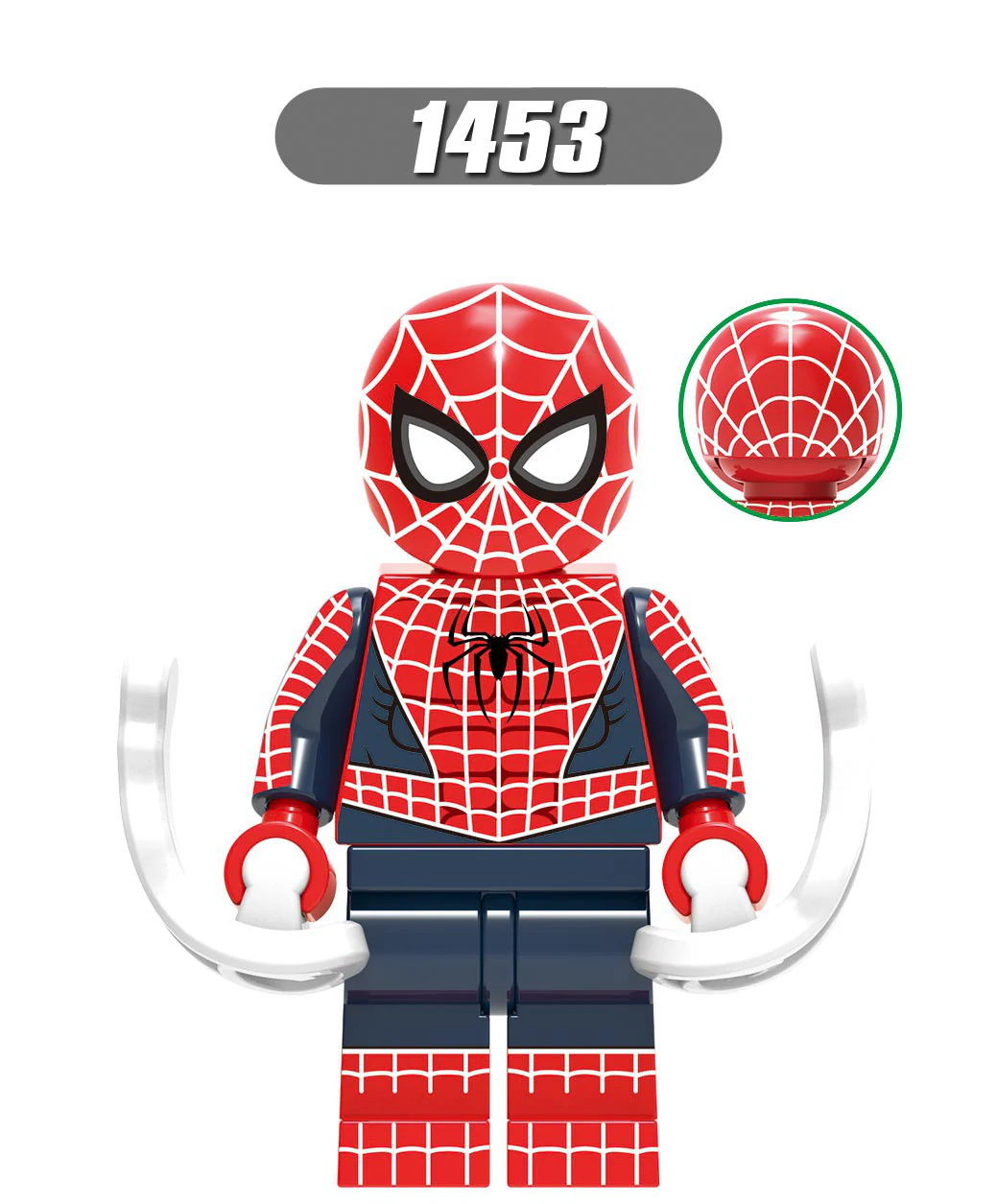X0280 Super Hero Spider-Man Series minifigure - Image 2