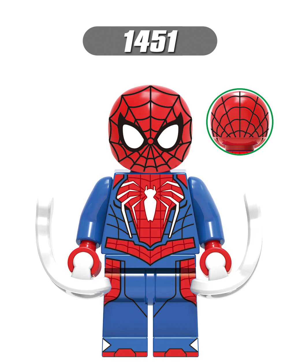 X0280 Super Hero Spider-Man Series minifigure - Image 8