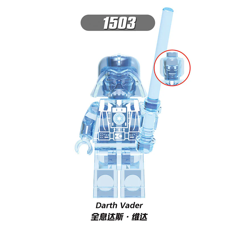 X0287 Star Wars Holographic Minifigures - Image 2