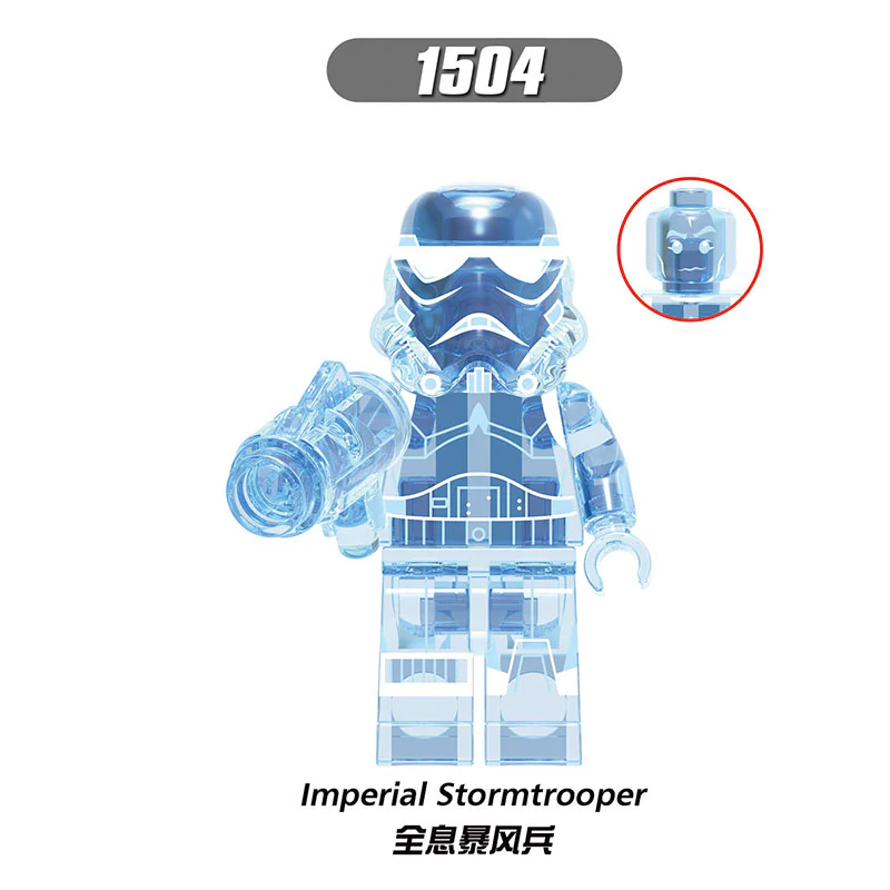 X0287 Star Wars Holographic Minifigures - Image 3