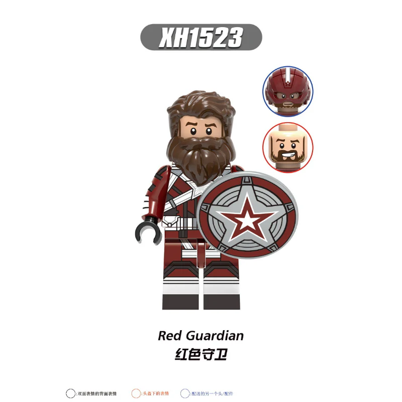 X0289 superhero series black widow iron lady minifigures - Image 8