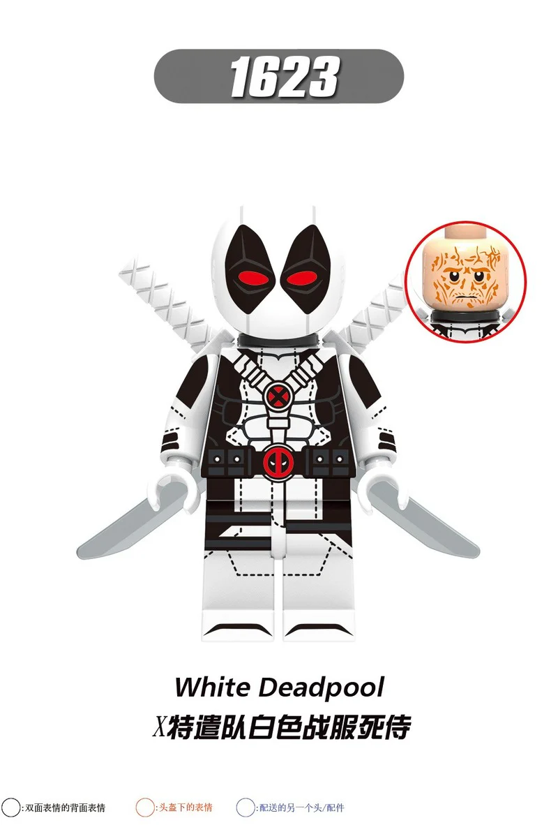 X0302 Superheroes Tron Deadpool Gwen's Minifigures - Image 9