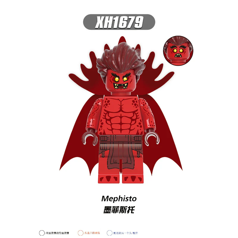 X0309 superhero series avengers billy wanda tommy  minifigures - Image 6