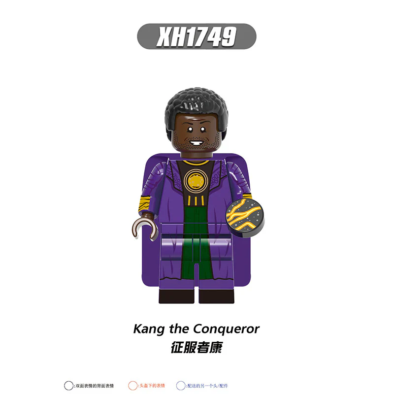 X0318 superhero series hunter loki minifigures - Image 7