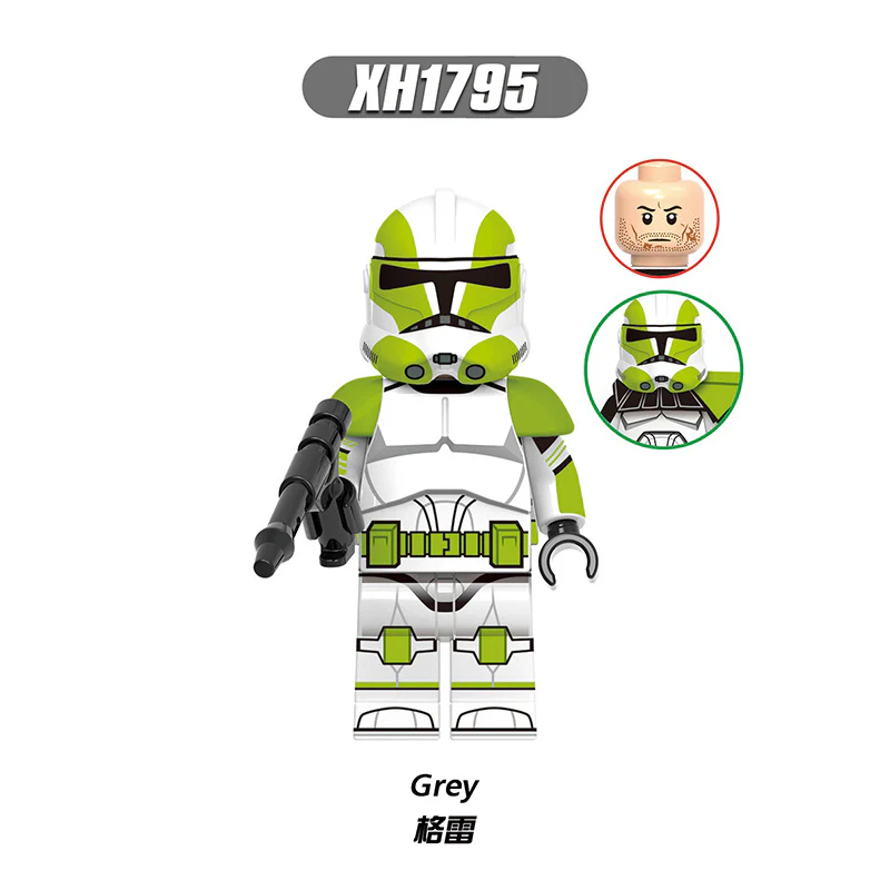 X0323 Star Wars Series Jesse Gray Legion Minifigures - Image 3