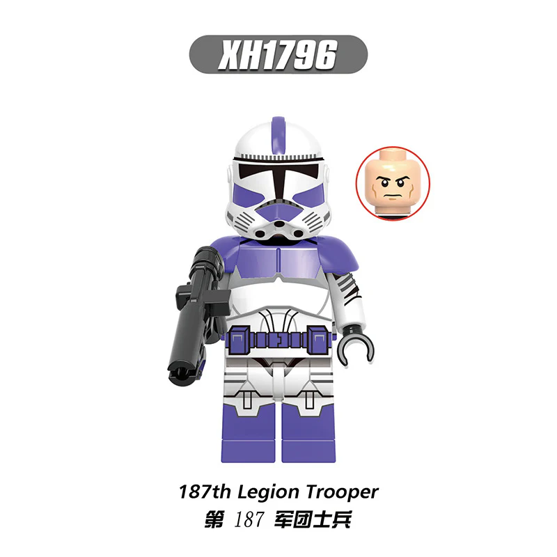 X0323 Star Wars Series Jesse Gray Legion Minifigures - Image 4