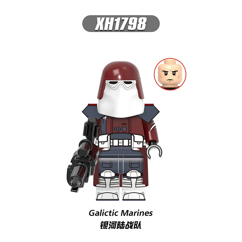 X0323 Star Wars Series Jesse Gray Legion Minifigures - Image 6
