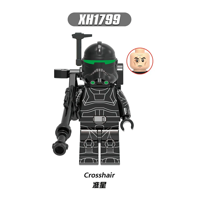 X0323 Star Wars Series Jesse Gray Legion Minifigures - Image 7