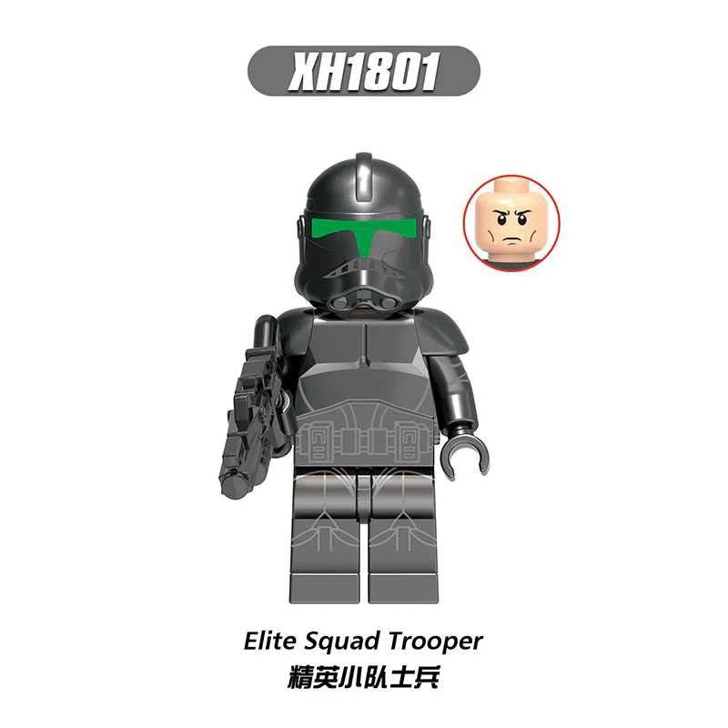 X0323 Star Wars Series Jesse Gray Legion Minifigures - Image 9
