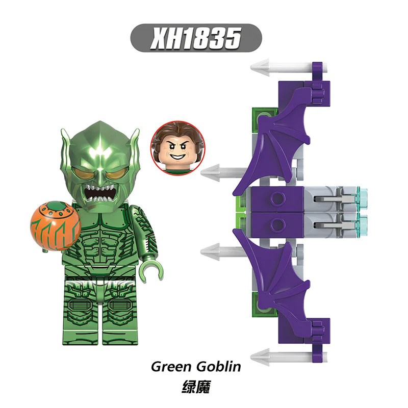 X0328 Spider-Man Charger Green Goblin Minifigures - Image 4