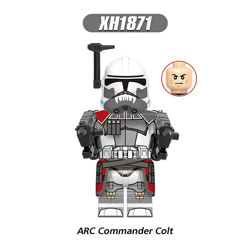 X0333 Star Wars series stormtrooper clone trooper minifigure - Image 2