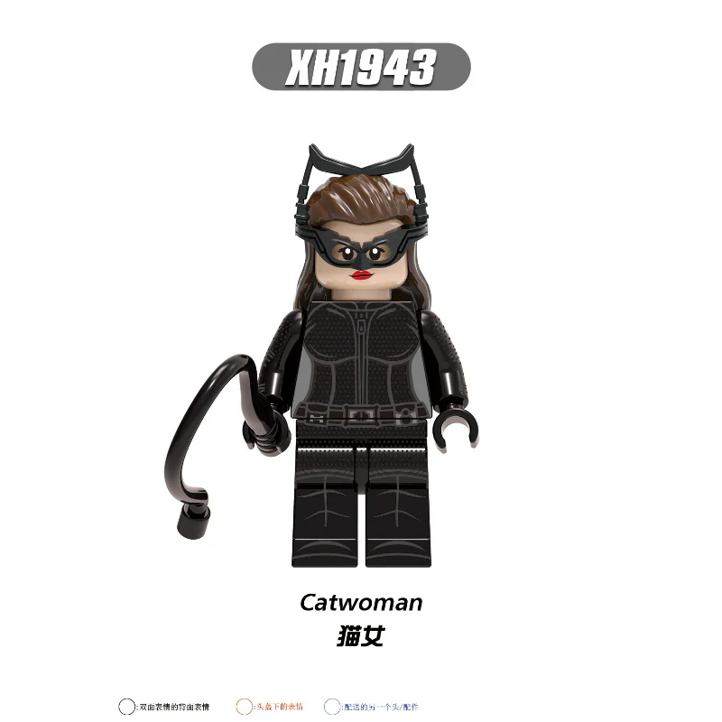 X0341 Superhero Series Batman Joker Catwoman Nightwing Alfred Butler Minifigures - Image 5