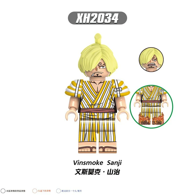 X0352 Cartoon One Piece Series Minifigures - Image 6