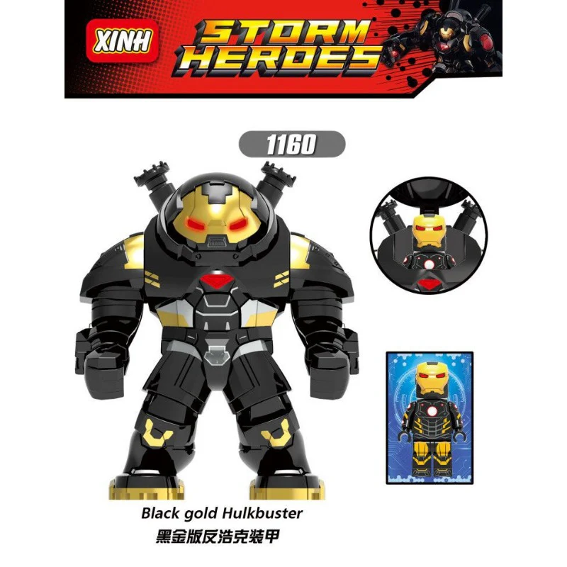 X1157-1160 Superhero Series Avengers Mecha Big Minifigures - Image 5