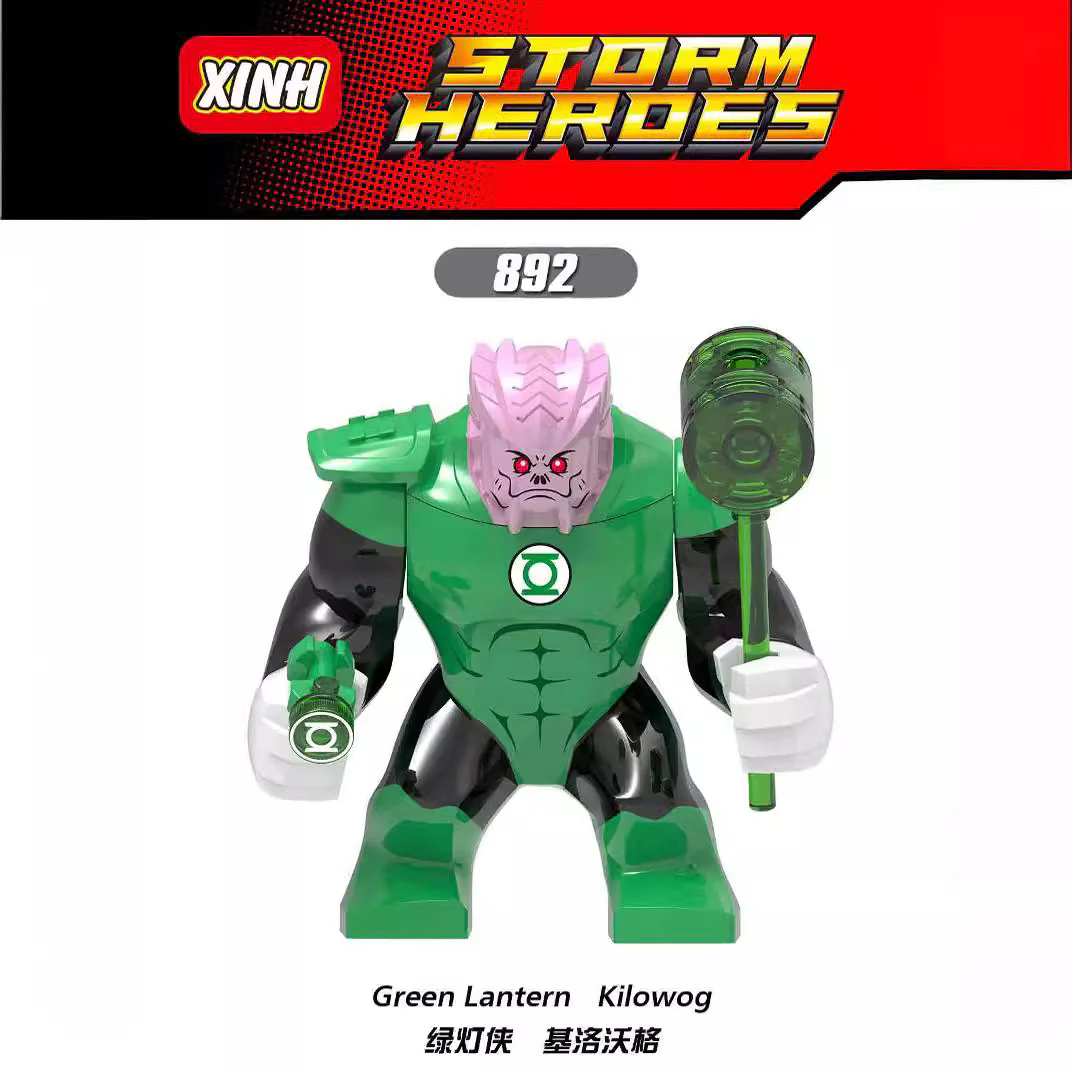 X888 X891 X892 X893 X1047-1049 superhero series venom big minifigures - Image 15
