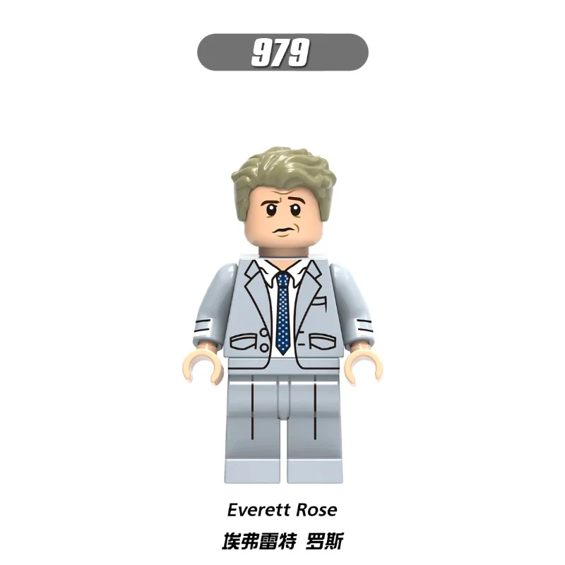 XH0221 superhero series Ghost Rider Spiderman minifigures - Image 8