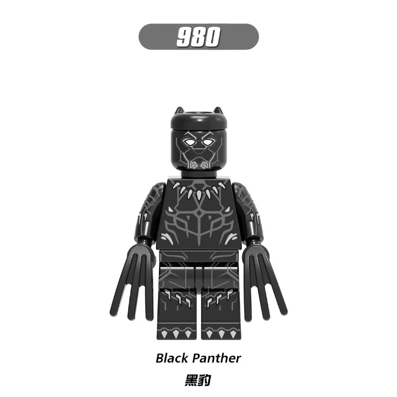 XH0221 superhero series Ghost Rider Spiderman minifigures - Image 9