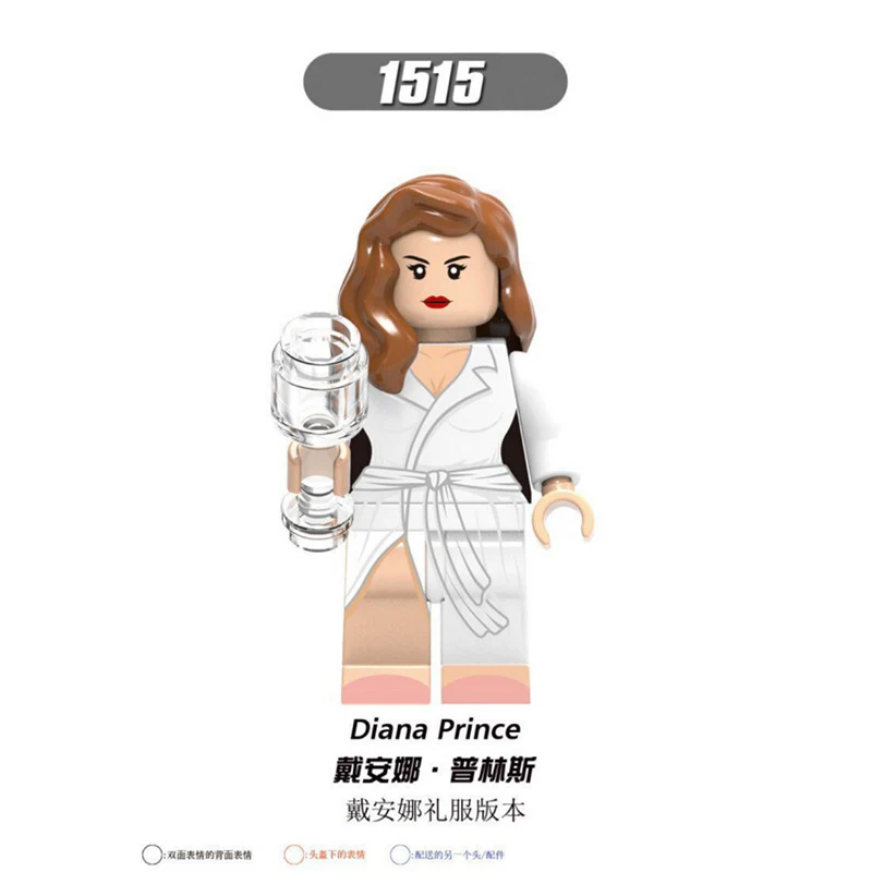 XH0288 superhero series barbara diana panther minifigure - Image 8