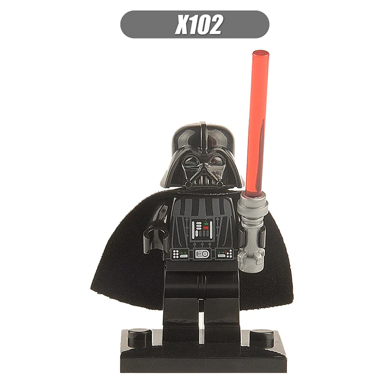 XH102  XH103 star wars series black warrior Darth Raven minifigures - Image 2