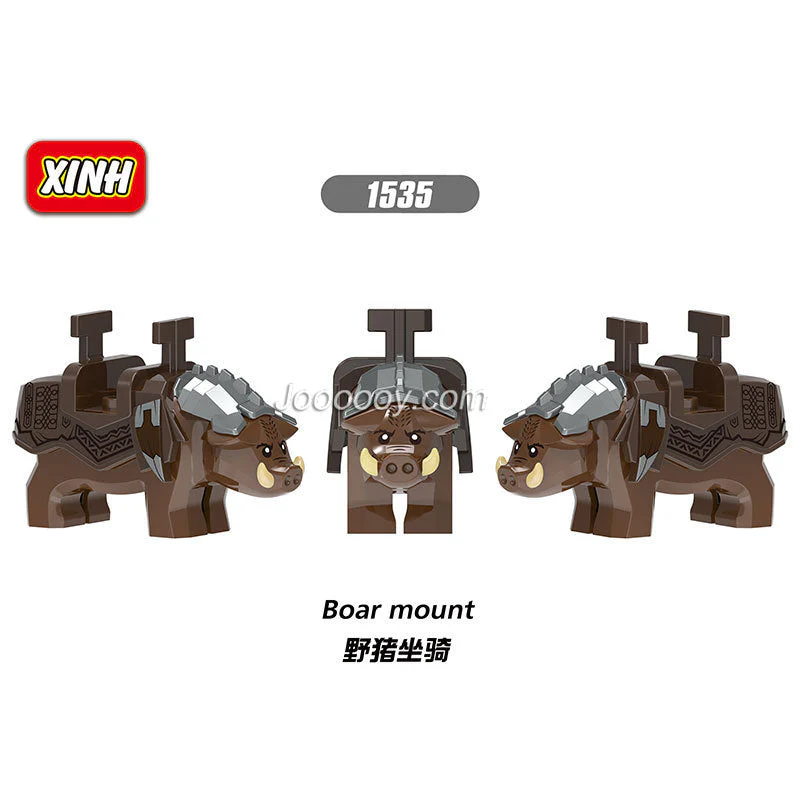 XH1535 XH1536 1494 Animal mount  Minifigures - Image 3