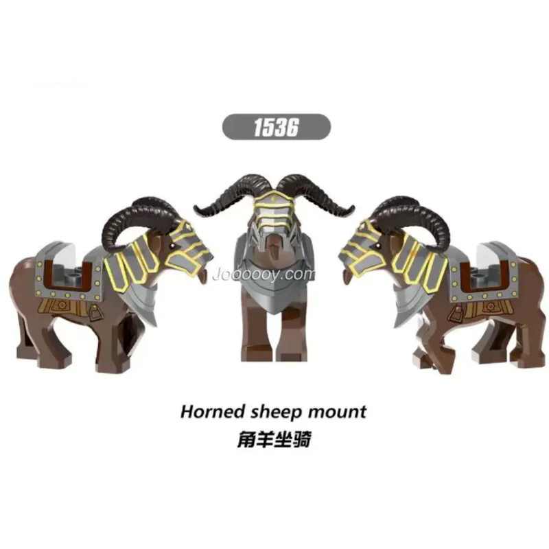 XH1535 XH1536 1494 Animal mount  Minifigures - Image 4
