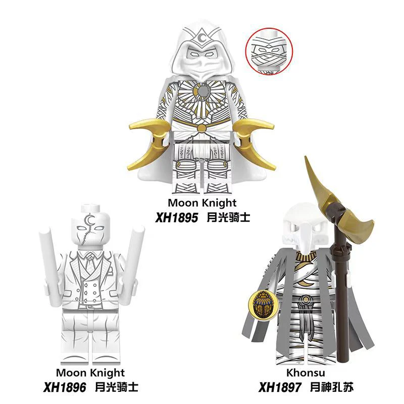 XH1897 Moonlight Knight Minifigures - Image 6