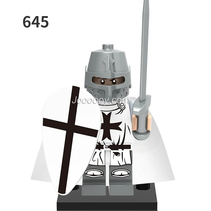 10pcs XH645 Medieval series minifigures - Image 3