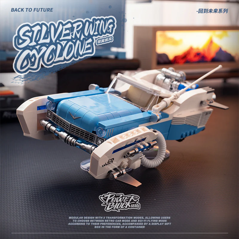XINYU PB8801-PB8803 Back To Future：Shadow Sprinter & Silver Stream Soarer & Silver Wing Cyclone - Image 14