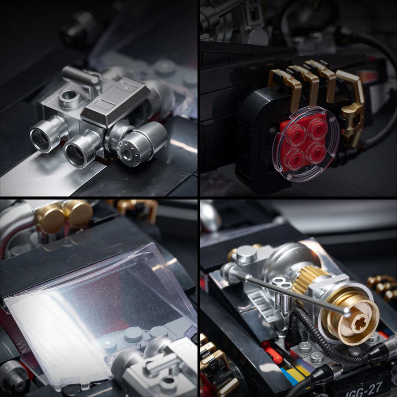 XINYU PB8801-PB8803 Back To Future：Shadow Sprinter & Silver Stream Soarer & Silver Wing Cyclone - Image 5