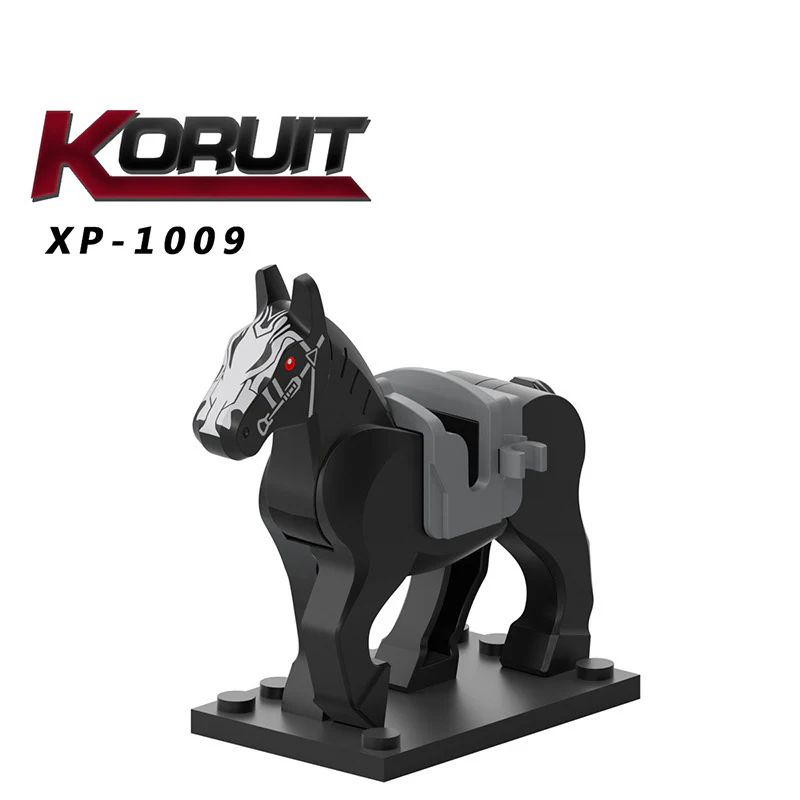 XP1007-1010  Military War Horse Minifigures - Image 3