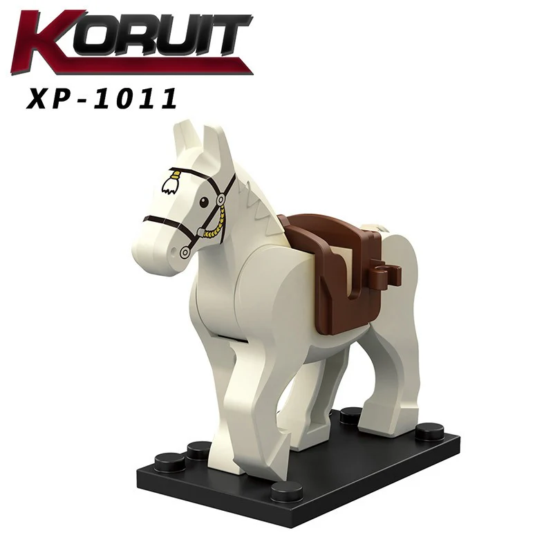XP1011-1016 Medieval Military Warhorses Minifigures - Image 2