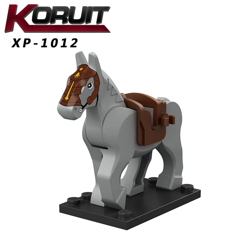 XP1011-1016 Medieval Military Warhorses Minifigures - Image 3