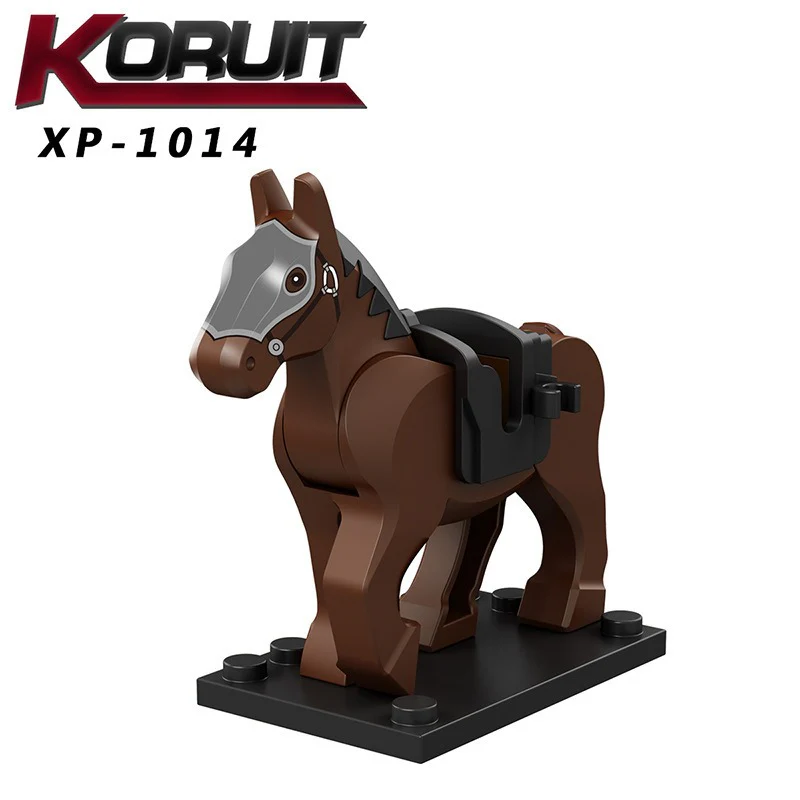 XP1011-1016 Medieval Military Warhorses Minifigures - Image 5