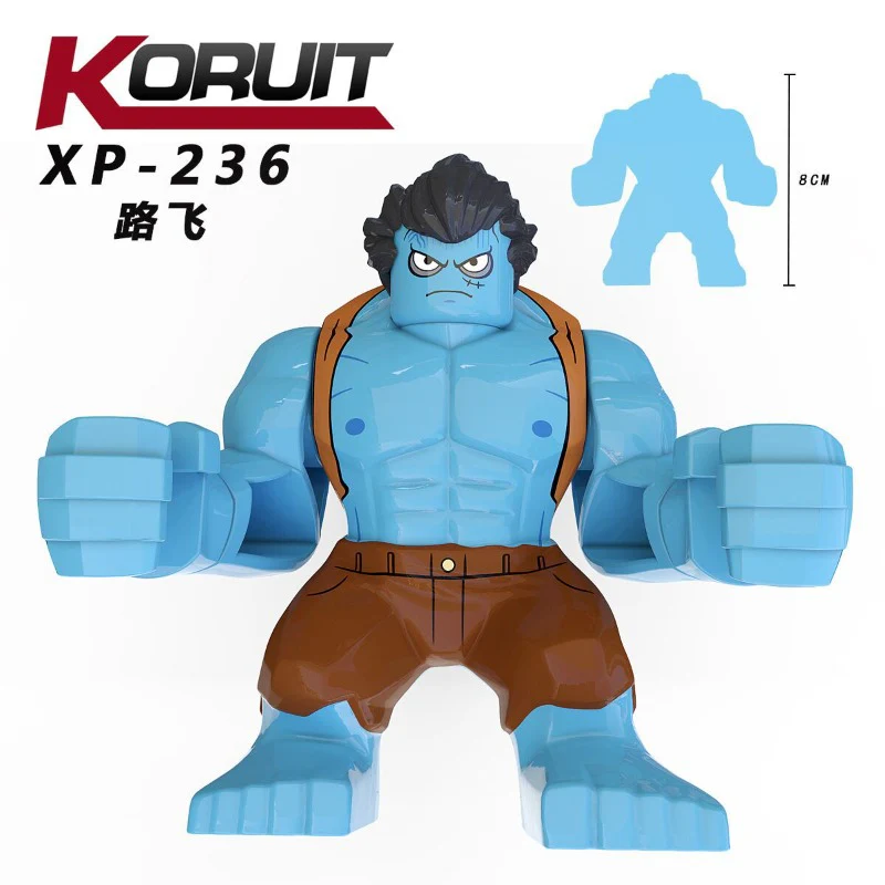 XP235 XP236 Anime Series Luffy Big Minifigure - Image 2