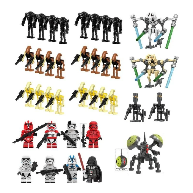 XZ-1  XZ-8 Star Wars Series suit Minifigures - Image 5