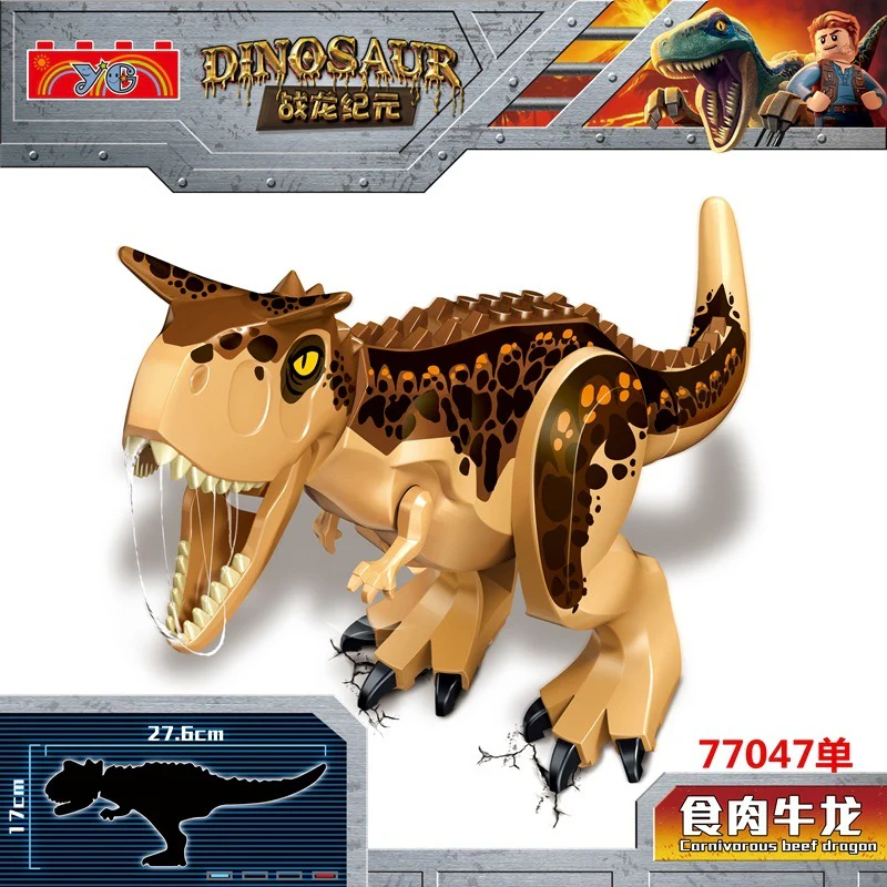 YG77028-1-YG77113-7 Jurassic Tyrannosaurus Baryonyx World Dinosaur Minifigures - Image 10