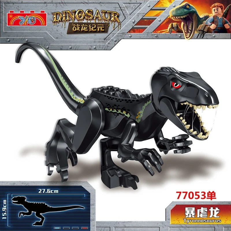 YG77028-1-YG77113-7 Jurassic Tyrannosaurus Baryonyx World Dinosaur Minifigures - Image 13