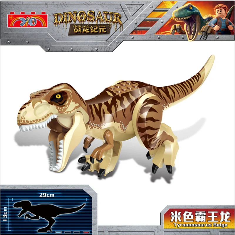 YG77028-1-YG77113-7 Jurassic Tyrannosaurus Baryonyx World Dinosaur Minifigures - Image 14