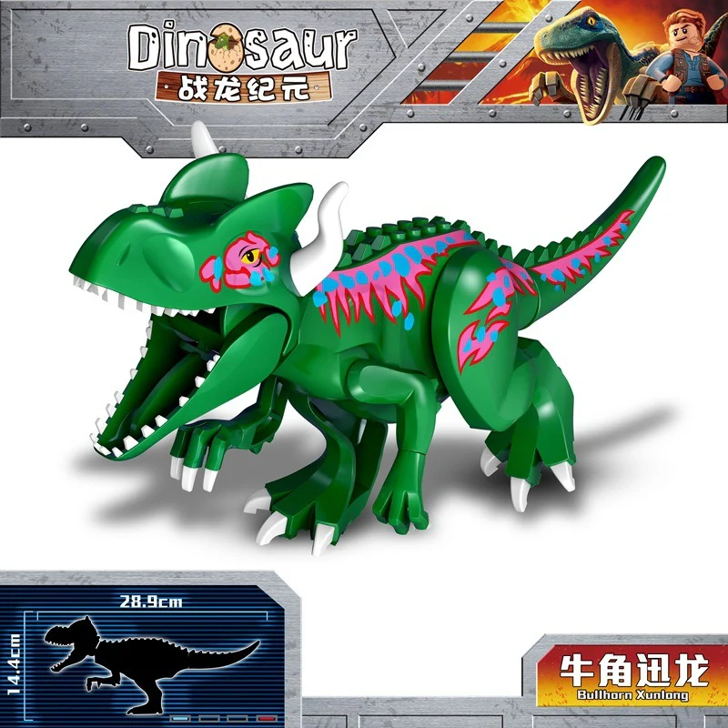 YG77028-1-YG77113-7 Jurassic Tyrannosaurus Baryonyx World Dinosaur Minifigures - Image 25