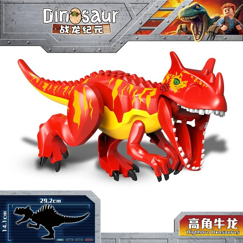 YG77028-1-YG77113-7 Jurassic Tyrannosaurus Baryonyx World Dinosaur Minifigures - Image 26