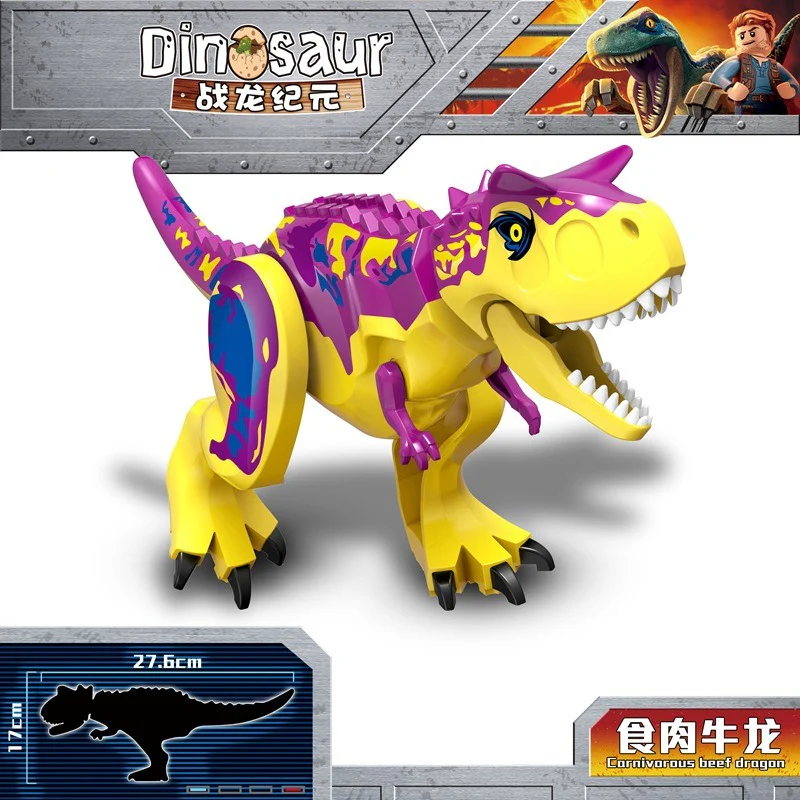YG77028-1-YG77113-7 Jurassic Tyrannosaurus Baryonyx World Dinosaur Minifigures - Image 27