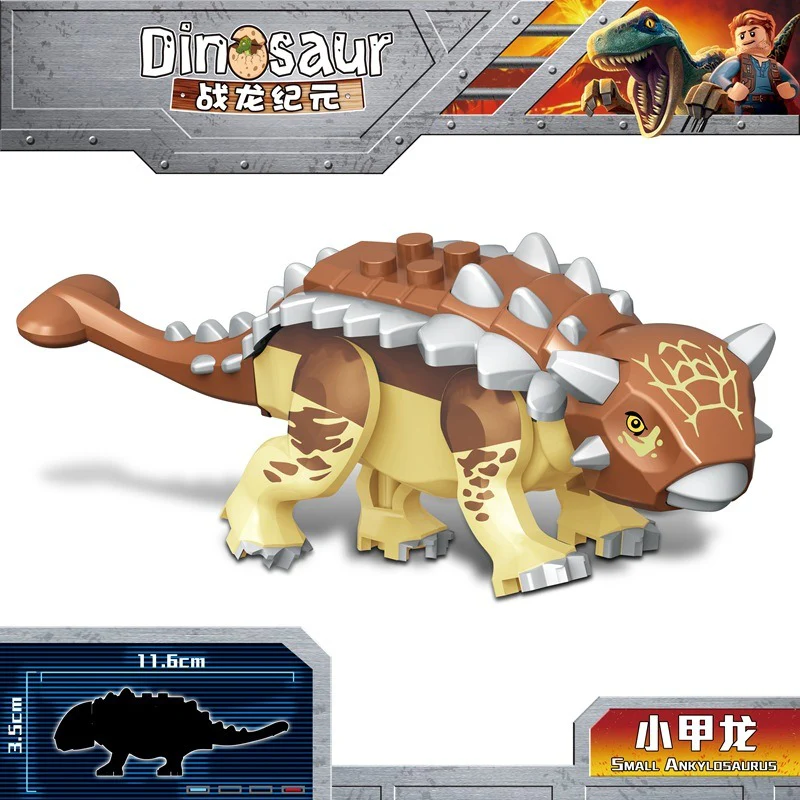 YG77028-1-YG77113-7 Jurassic Tyrannosaurus Baryonyx World Dinosaur Minifigures - Image 28