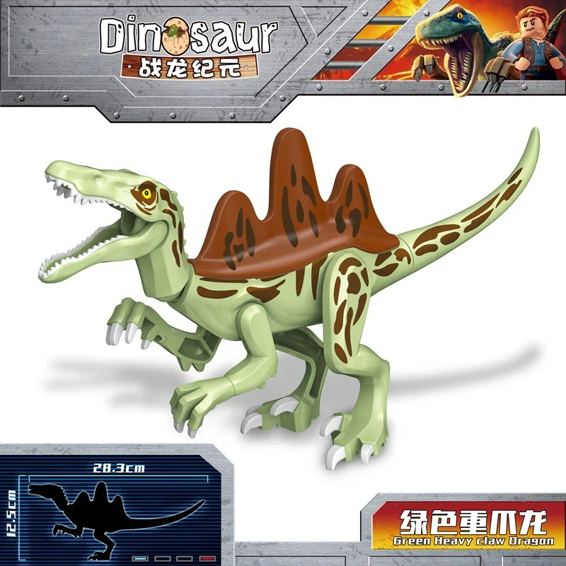 YG77028-1-YG77113-7 Jurassic Tyrannosaurus Baryonyx World Dinosaur Minifigures - Image 29