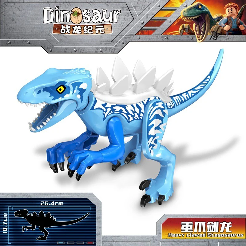 YG77028-1-YG77113-7 Jurassic Tyrannosaurus Baryonyx World Dinosaur Minifigures - Image 32