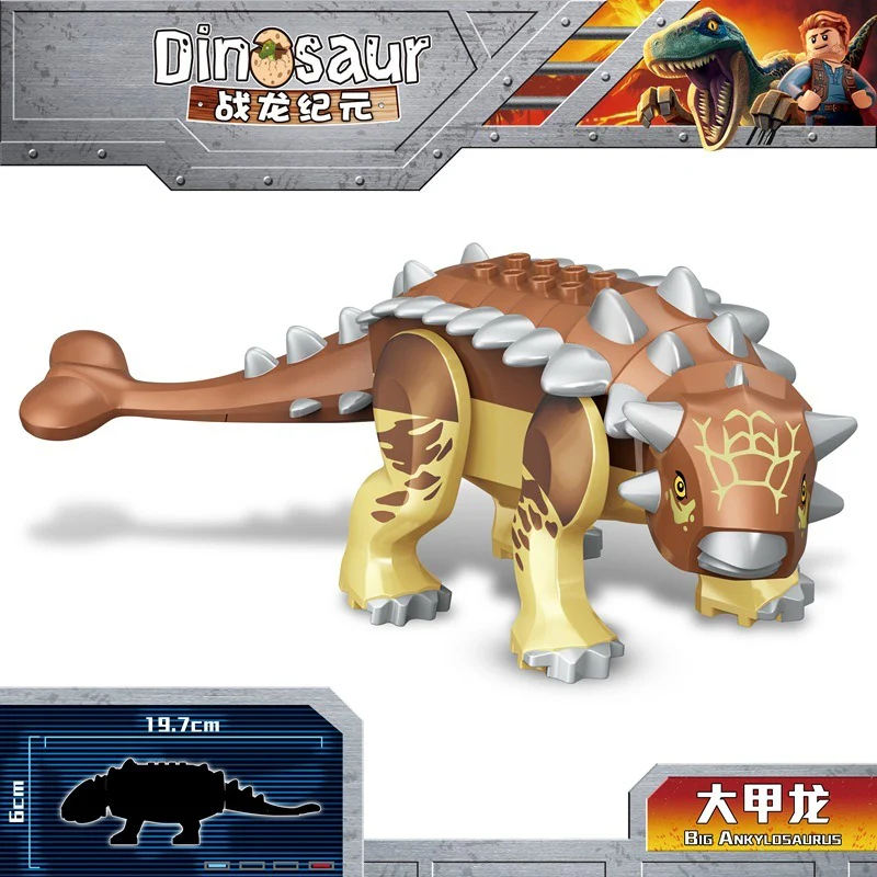 YG77028-1-YG77113-7 Jurassic Tyrannosaurus Baryonyx World Dinosaur Minifigures - Image 33