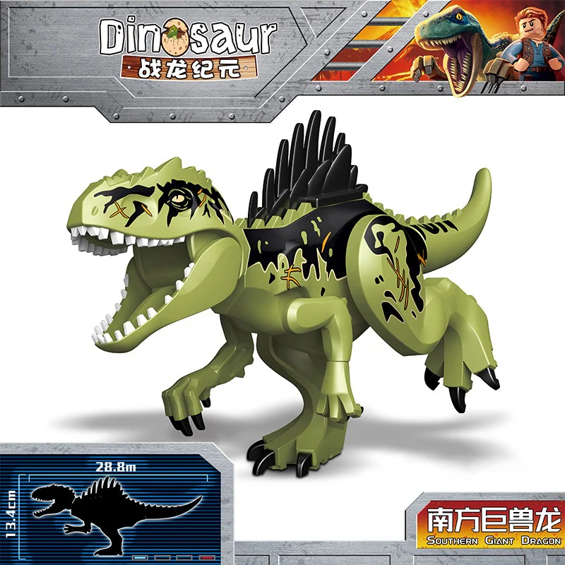 YG77028-1-YG77113-7 Jurassic Tyrannosaurus Baryonyx World Dinosaur Minifigures - Image 38