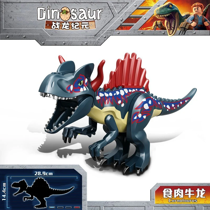 YG77028-1-YG77113-7 Jurassic Tyrannosaurus Baryonyx World Dinosaur Minifigures - Image 39